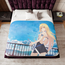 Load image into Gallery viewer, Is It Wrong to Try to Pick Up Girls in a Dungeon? Sherpa Blanket
