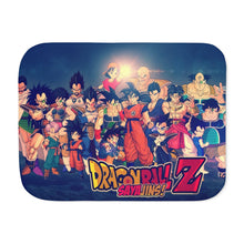 Load image into Gallery viewer, Dragon Ball Z Sayajins! Sherpa Blanket
