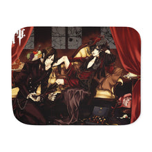 Load image into Gallery viewer, Black Butler Sherpa Blanket
