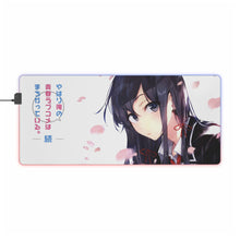 Load image into Gallery viewer, My Teen Romantic Comedy SNAFU Yukino Yukinoshita RGB LED Mouse Pad (Desk Mat)
