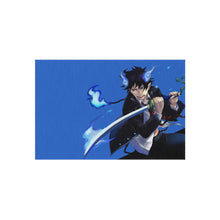 Load image into Gallery viewer, Blue Exorcist Rin Okumura Rug
