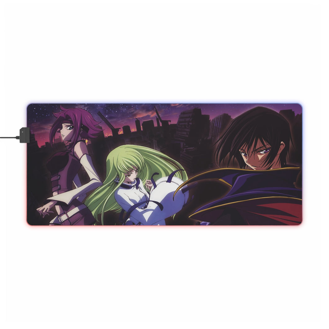Code Geass Lelouch Lamperouge RGB LED Mouse Pad (Desk Mat)