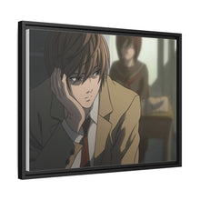 Load image into Gallery viewer, Death Note Light Yagami Canvas Framed Art Print
