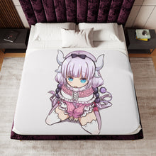 Load image into Gallery viewer, Anime Miss Kobayashi&#39;s Dragon Maid Sherpa Blanket
