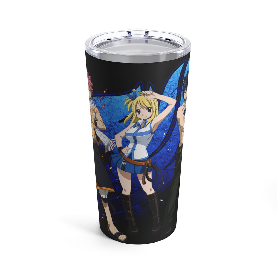 Fairy Tail Natsu Dragneel, Gray Fullbuster, Lucy Heartfilia Tumbler 20oz