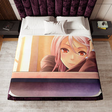 Load image into Gallery viewer, Anime Guilty Crown Sherpa Blanket
