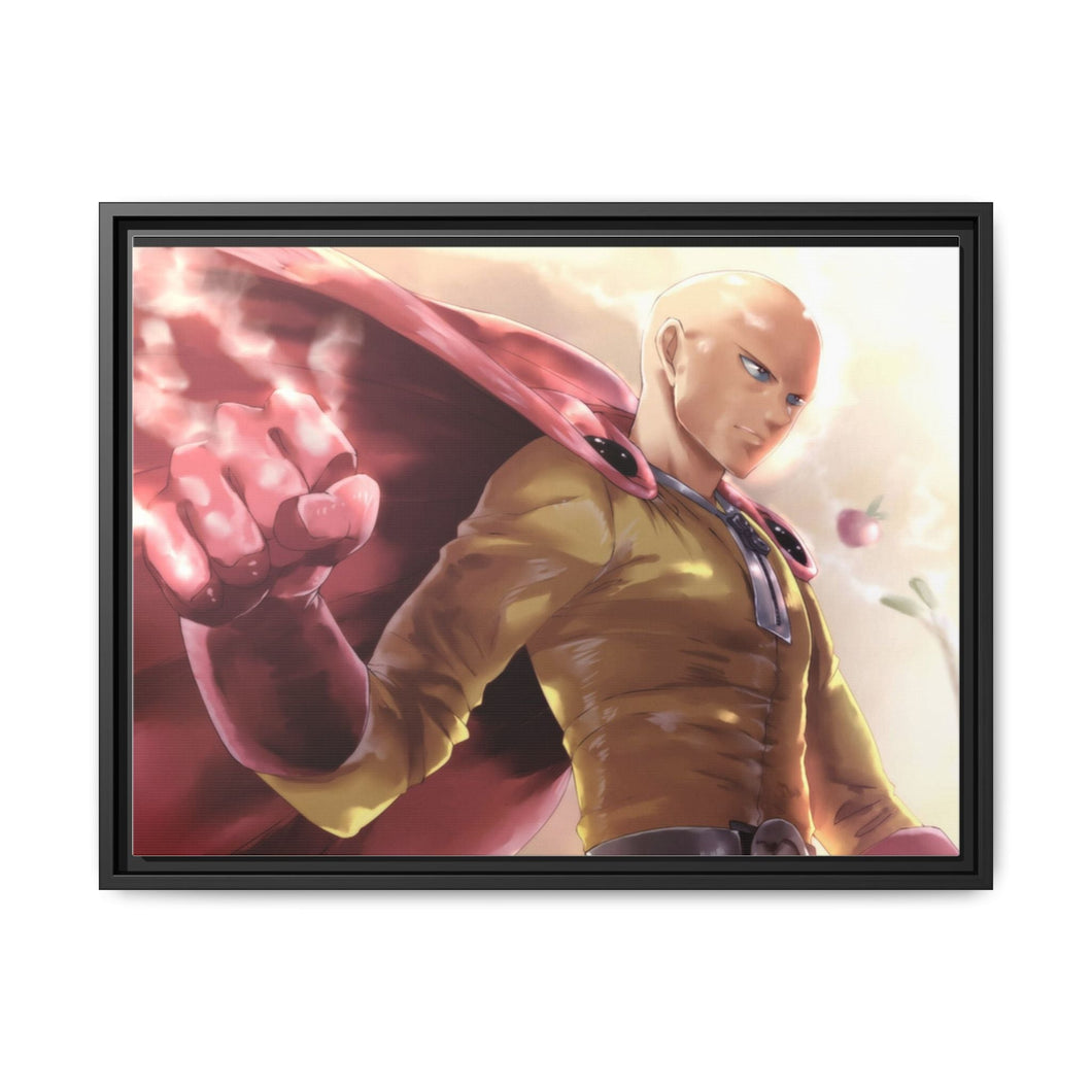 Saitama Canvas Framed Art Print