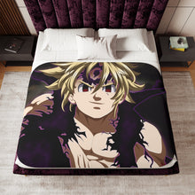 Load image into Gallery viewer, The Seven Deadly Sins Meliodas Sherpa Blanket
