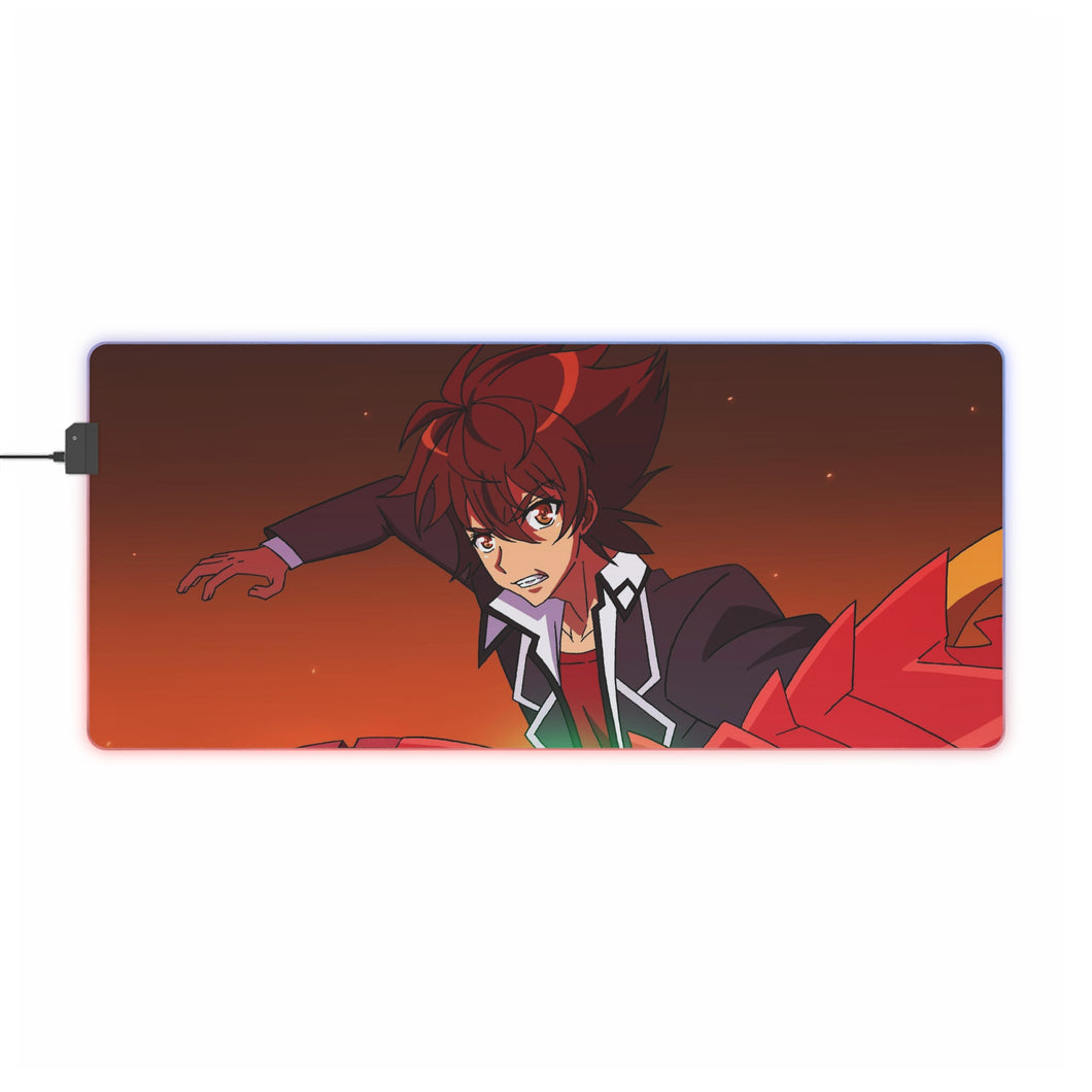 High School DxD Issei Hyoudou, Ddraig RGB LED Mouse Pad (Desk Mat)