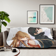 Load image into Gallery viewer, Anime Sword Art Online Sherpa Blanket

