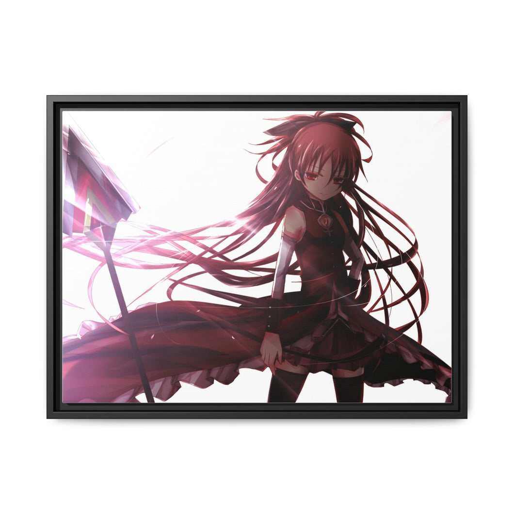 Puella Magi Madoka Magica Canvas Framed Art Print
