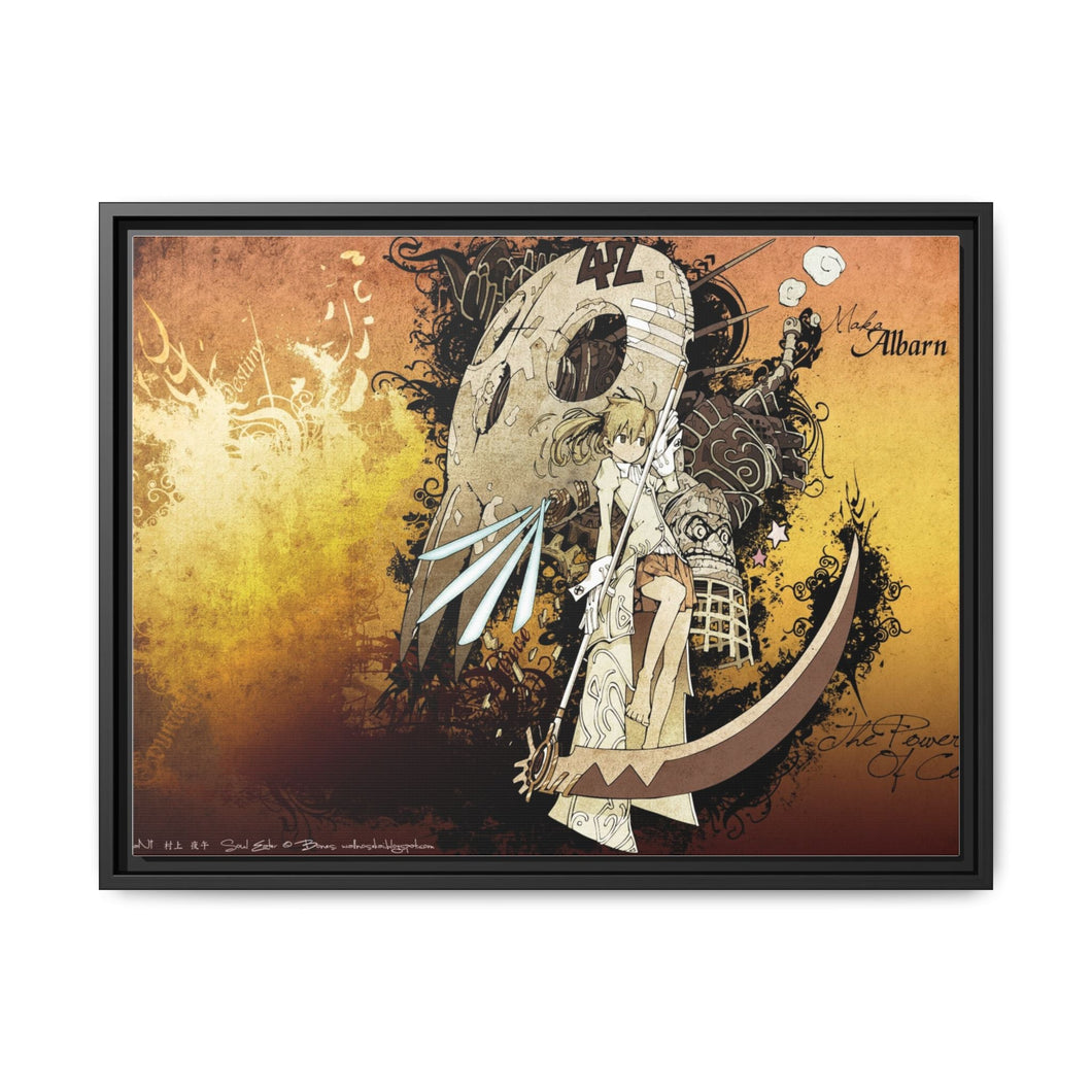 Anime Soul Eater Canvas Framed Art Print