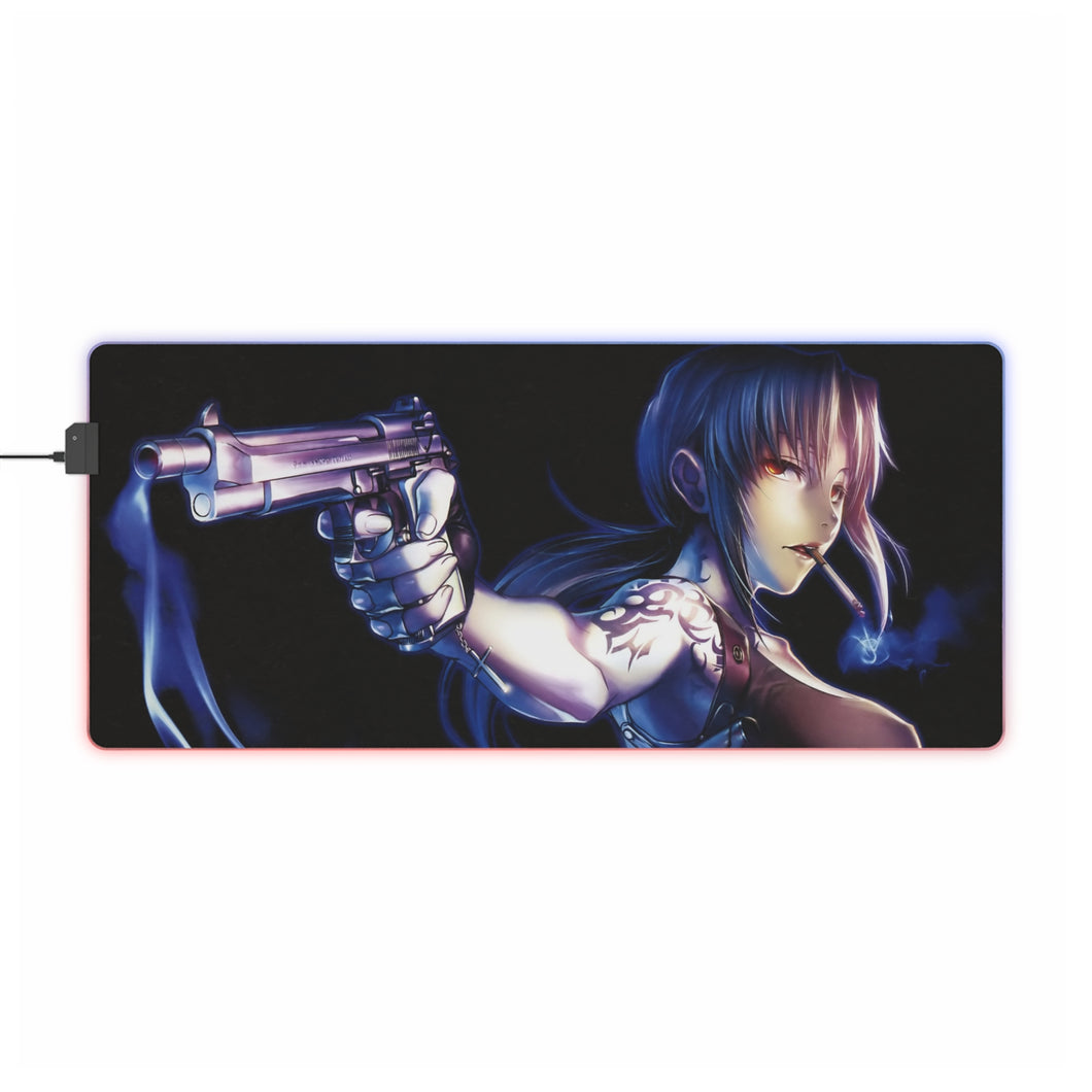 Black Lagoon Revy RGB LED Mouse Pad (Desk Mat)