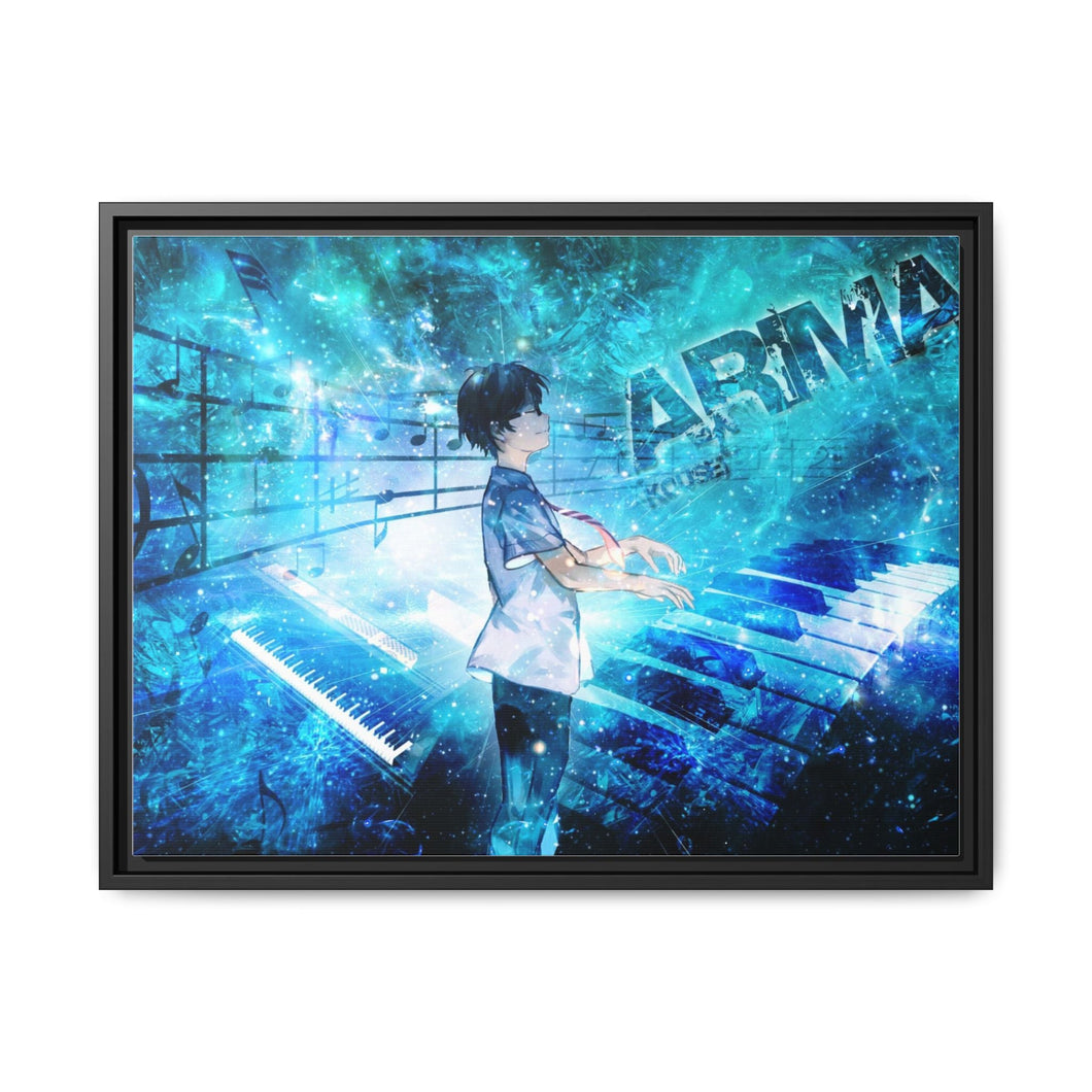 Anime Your Lie in April Canvas Framed Art Print