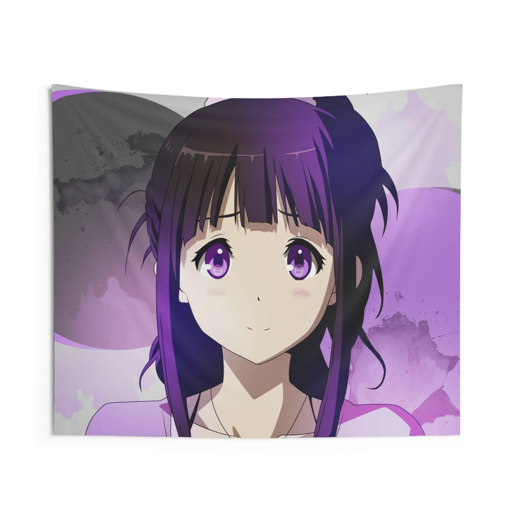 Eru Chitanda Face Indoor Wall Tapestry