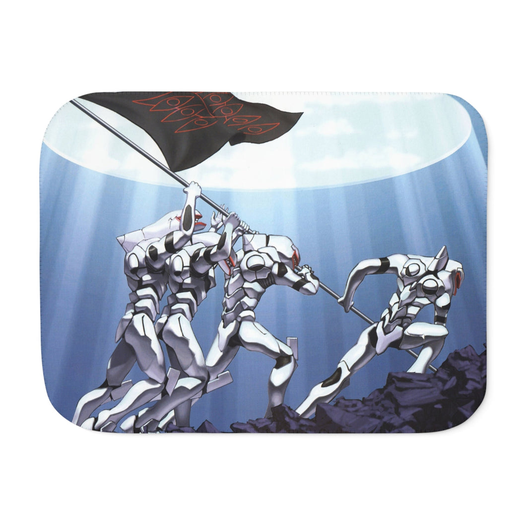 Anime Neon Genesis Evangelion Sherpa Blanket