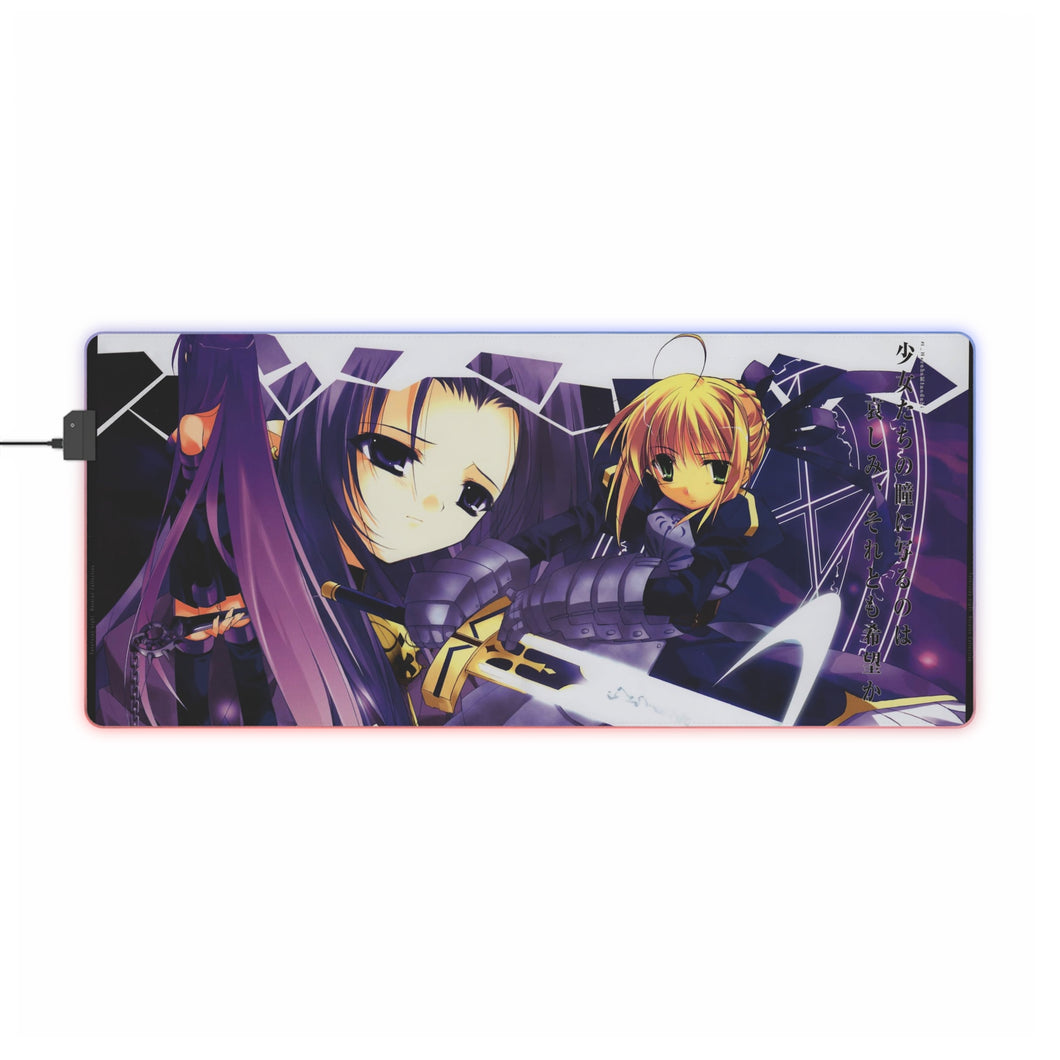 Fate/Stay Night RGB LED Mouse Pad (Desk Mat)