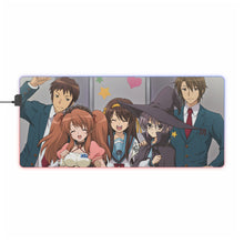 Load image into Gallery viewer, The Melancholy Of Haruhi Suzumiya RGB LED Mouse Pad (Desk Mat)

