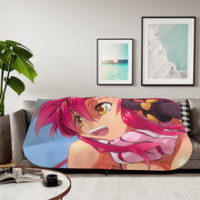 Load image into Gallery viewer, Anime Tengen Toppa Gurren Lagann Sherpa Blanket
