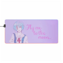 Load image into Gallery viewer, Rei Ayanami RGB LED Mouse Pad (Desk Mat)
