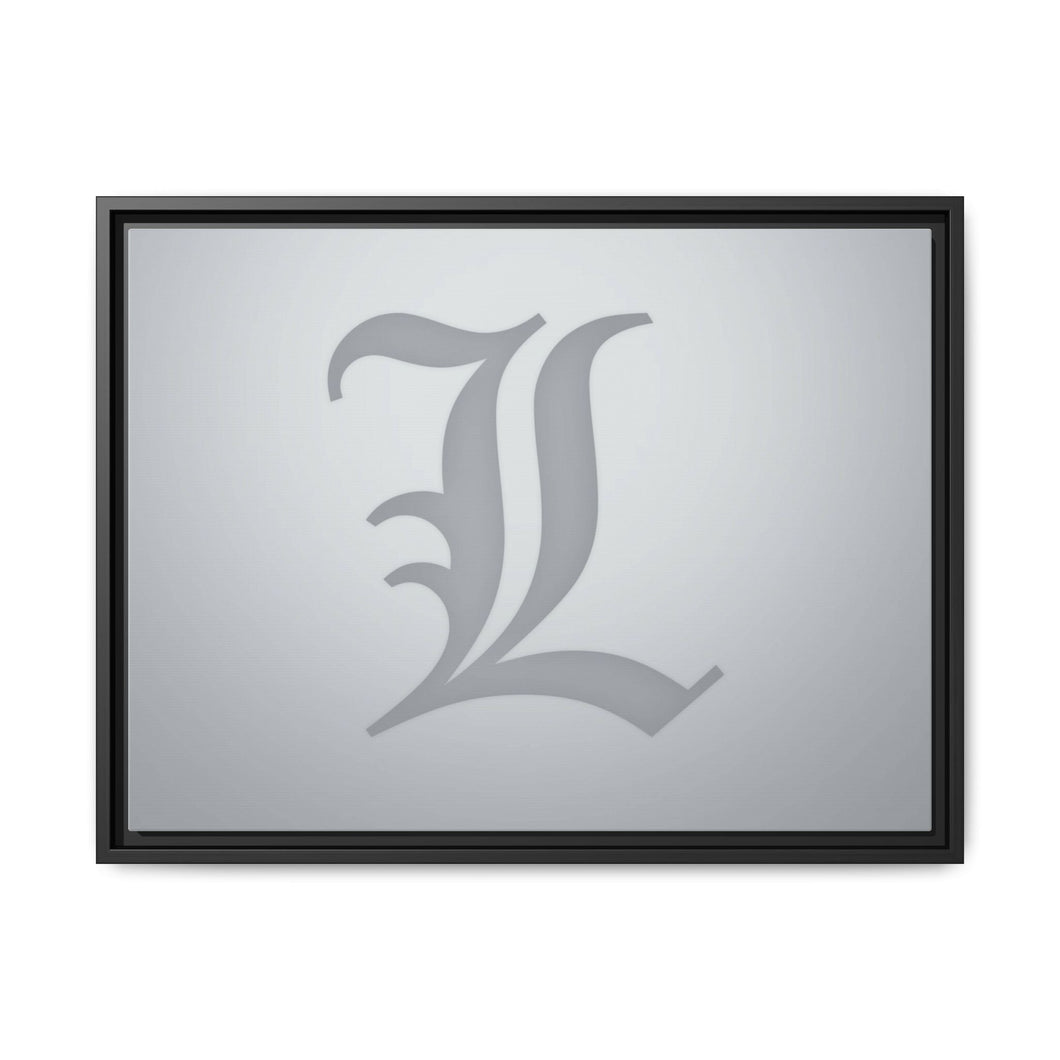 Anime Death Note Canvas Framed Art Print