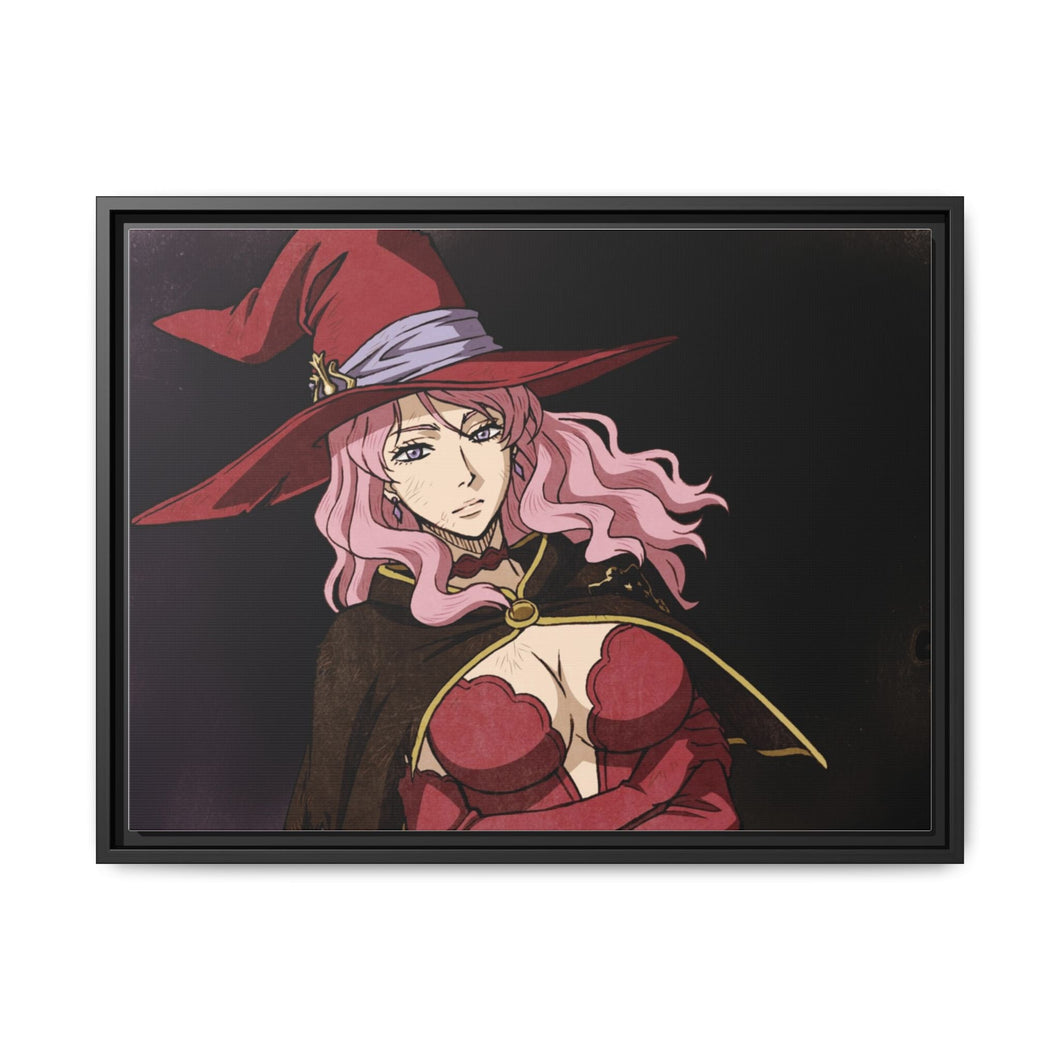 Black Clover Canvas Framed Art Print