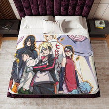 Load image into Gallery viewer, Anime Boruto Sherpa Blanket
