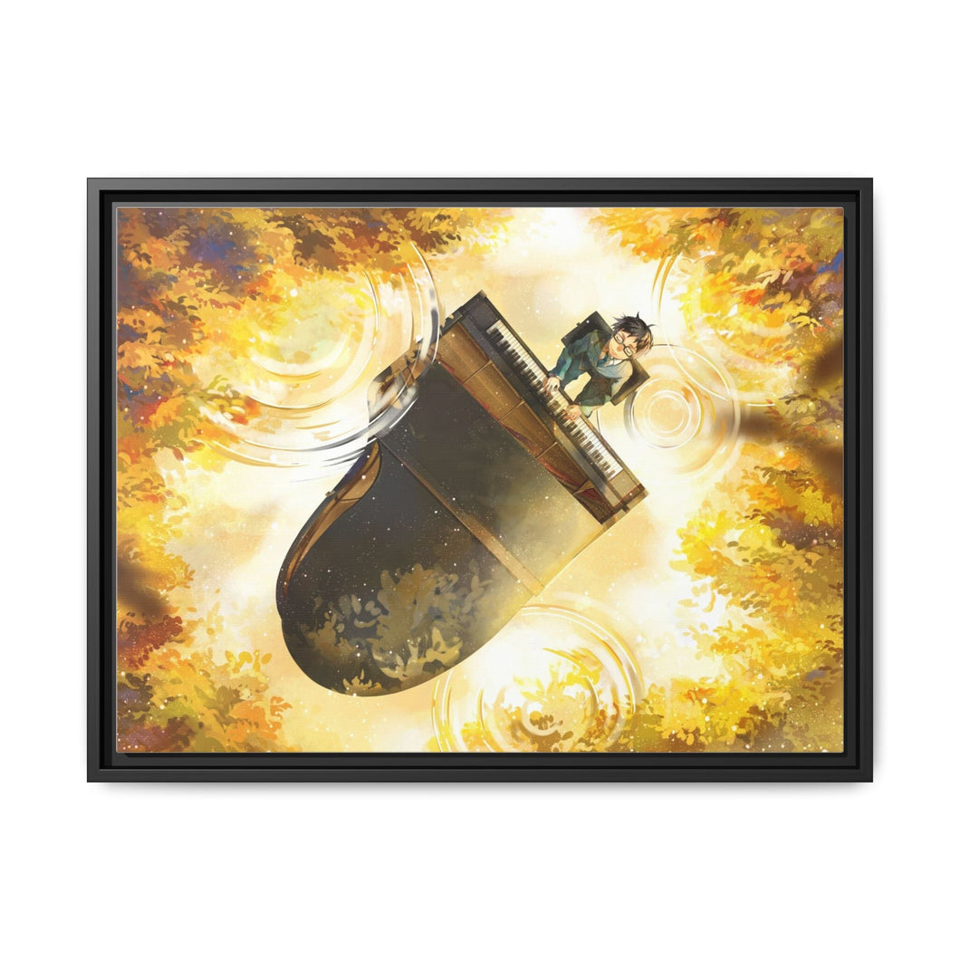 Anime Your Lie in April Canvas Framed Art Print