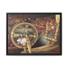 Load image into Gallery viewer, Anime Spirited Away Canvas Framed Art Print
