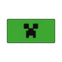 Load image into Gallery viewer, Minecraft Creeper Green Background Mouse Pad (Desk Mat)
