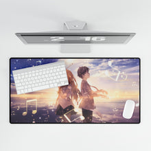 Load image into Gallery viewer, Anime Your Lie in April Mouse Pad (Desk Mat)

