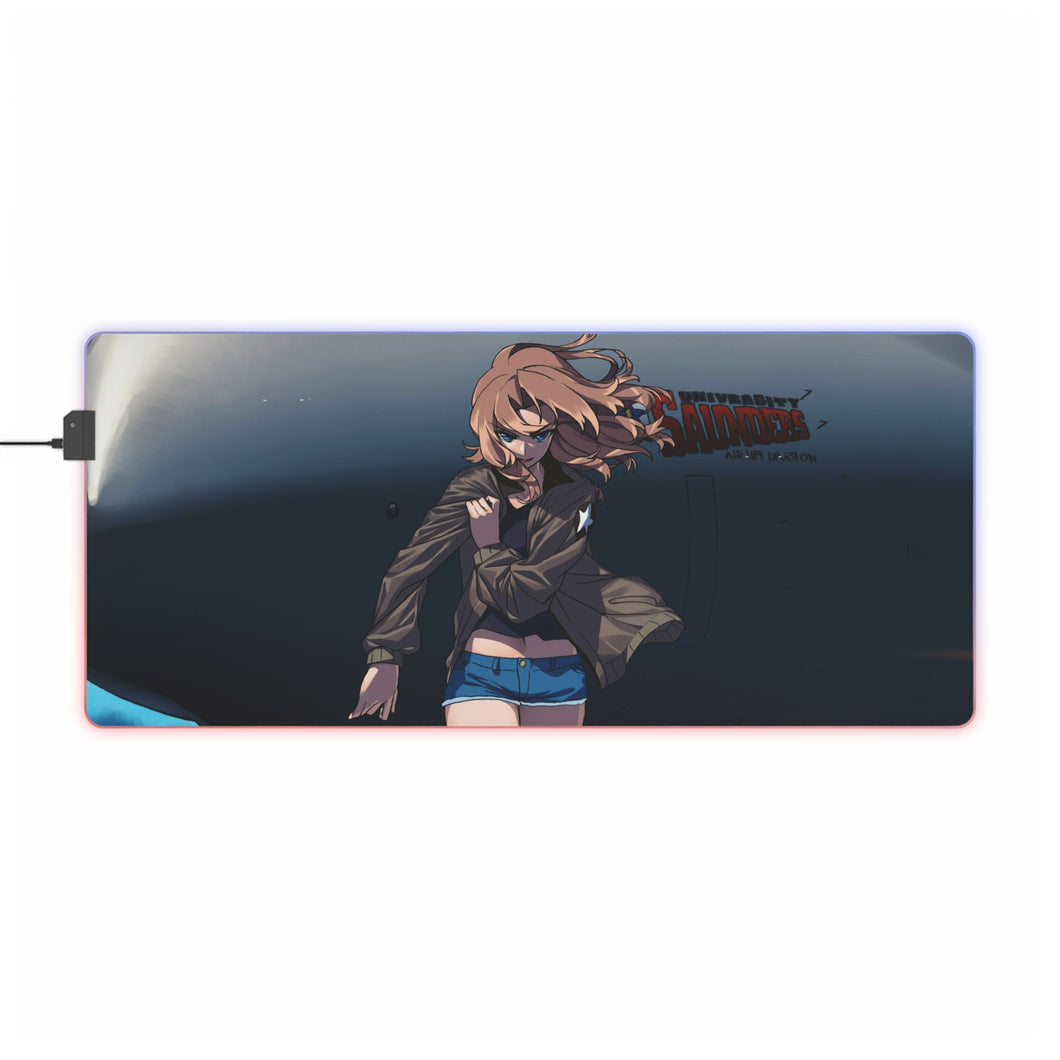 Girls und Panzer RGB LED Mouse Pad (Desk Mat)