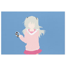 Load image into Gallery viewer, Nao Tomori With her camera Minimalist Jigsaw Puzzle
