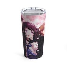 Load image into Gallery viewer, Hyouka Eru Chitanda, Satoshi Fukube, Mayaka Ibara Tumbler 20oz

