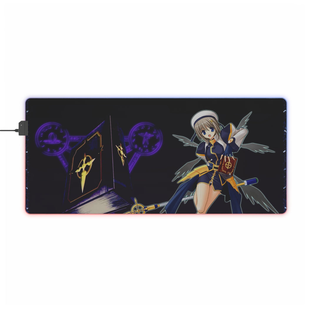 Magical Girl Lyrical Nanoha RGB LED Mouse Pad (Desk Mat)