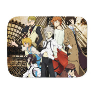 Bungou Stray Dogs Osamu Dazai, Atsushi Nakajima, Ranpo Edogawa, Akiko Yosano, Doppo Kunikida Sherpa Blanket
