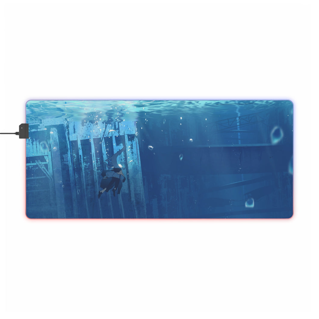 Anime Underwater RGB LED Mouse Pad (Desk Mat)