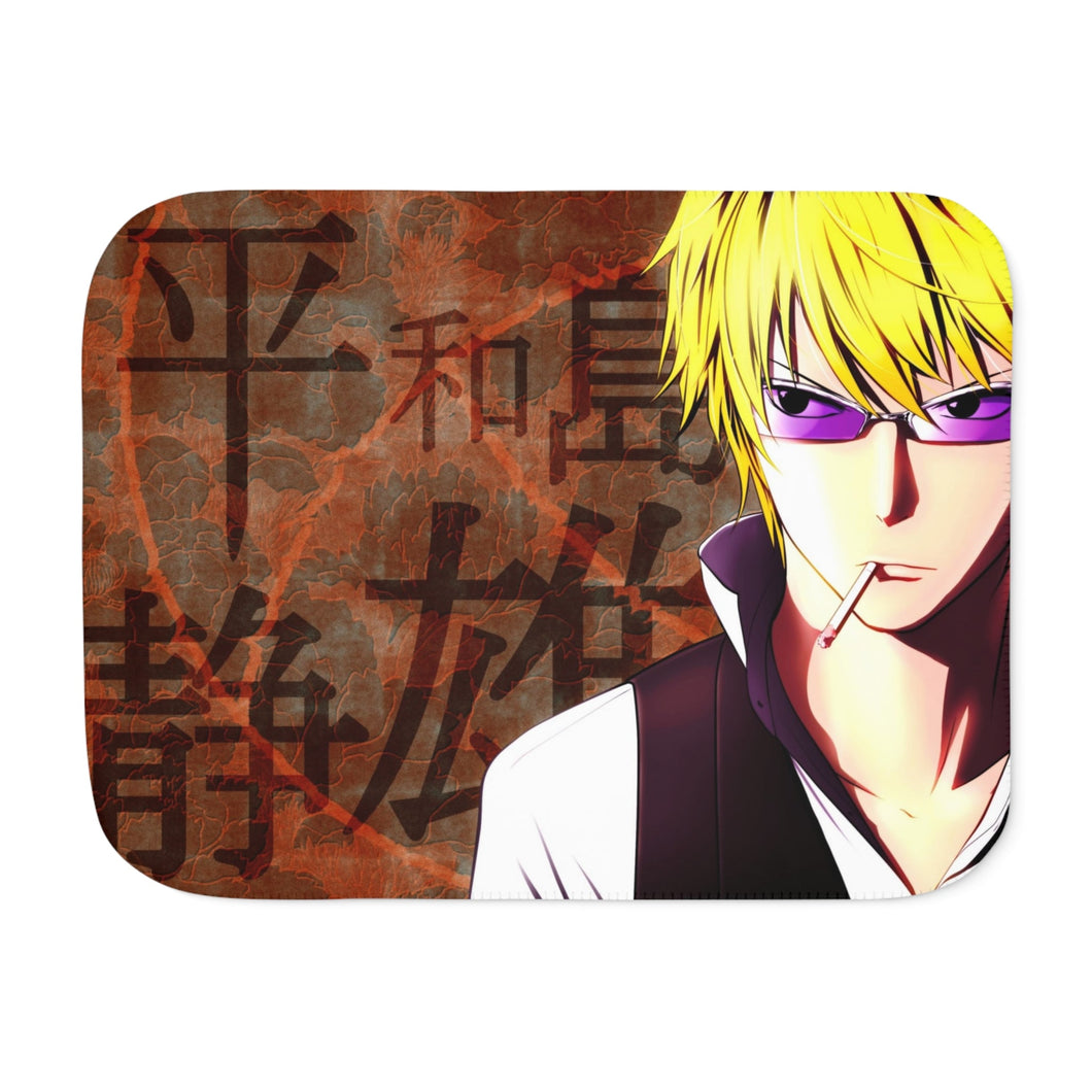 Durarara!! Shizuo Heiwajima Sherpa Blanket