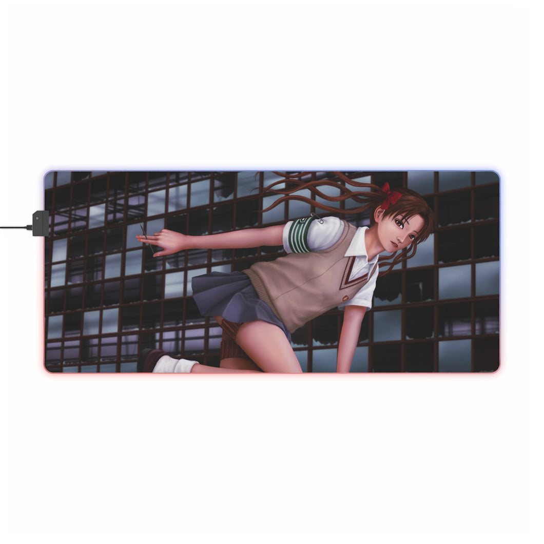 A Certain Scientific Railgun RGB LED Mouse Pad (Desk Mat)