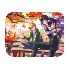 Load image into Gallery viewer, Noragami Yato, Yukine, Hiyori Iki, Noragami Sherpa Blanket
