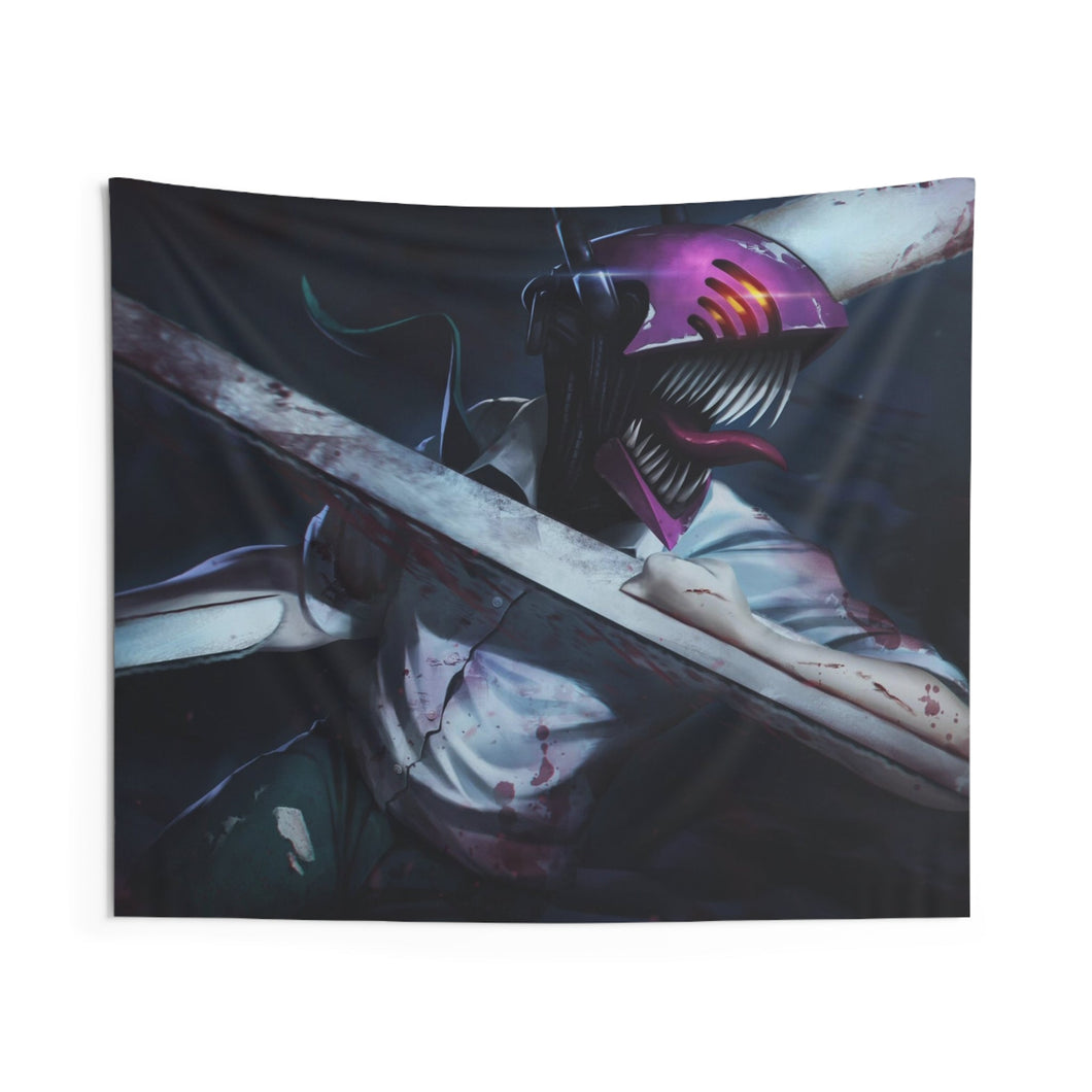 Anime Chainsaw Man Indoor Wall Tapestry