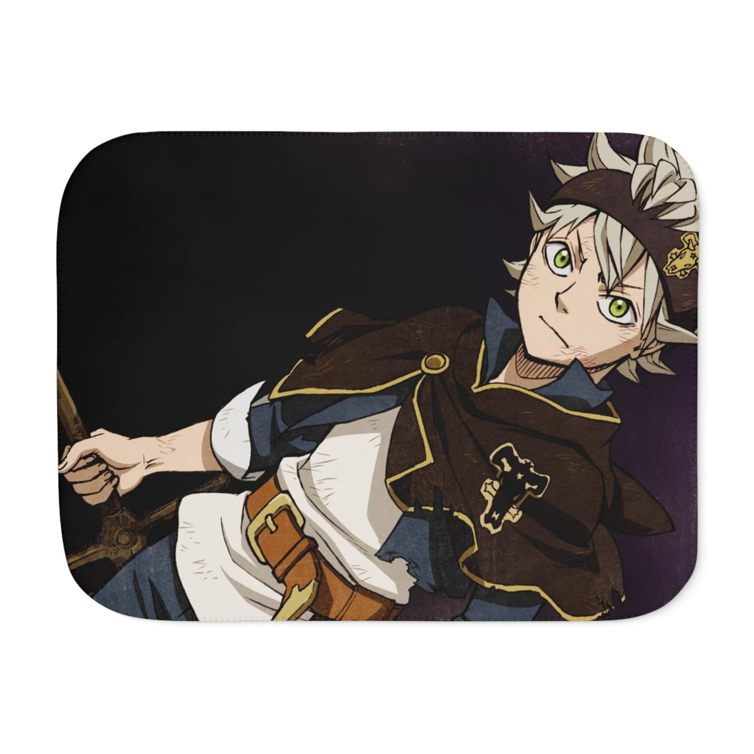 Black Clover Asta Sherpa Blanket