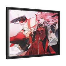 Load image into Gallery viewer, Zero Two Canvas Framed Art Print
