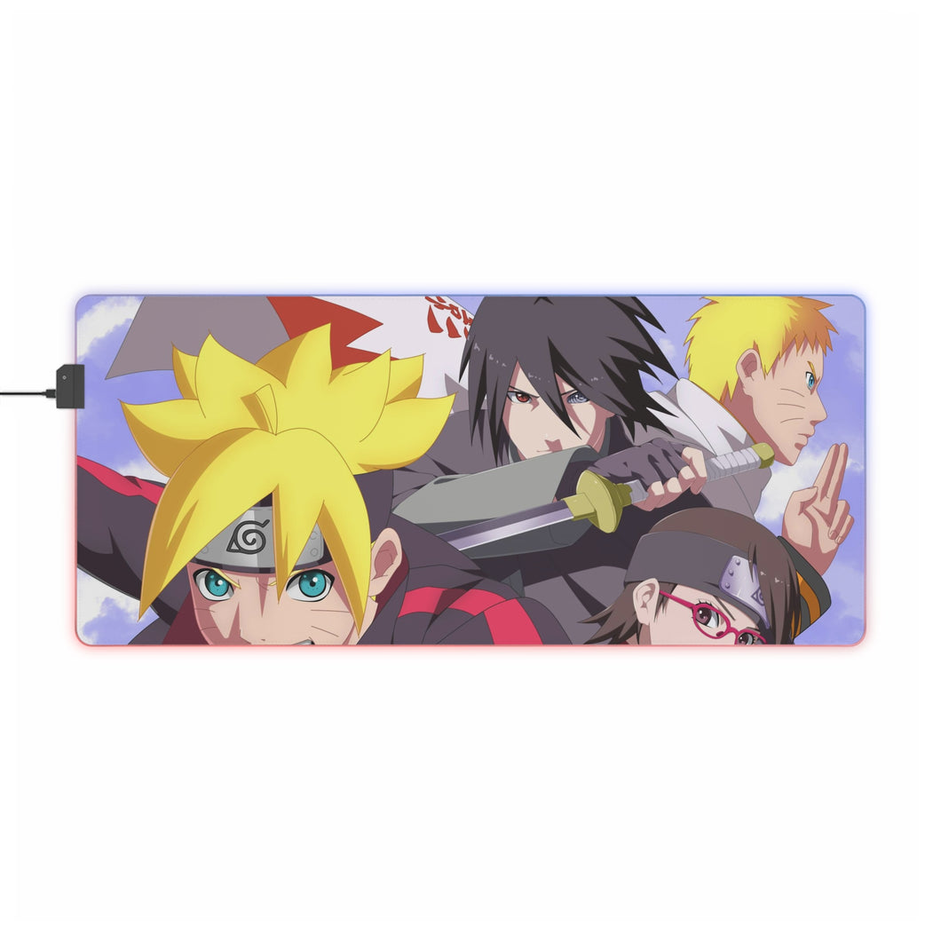 Boruto RGB LED Mouse Pad (Desk Mat)