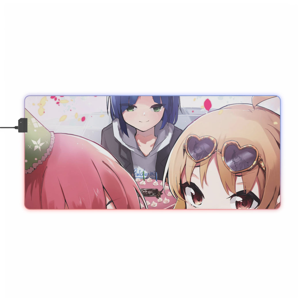 Bocchi the Rock RGB LED Mouse Pad (Desk Mat)