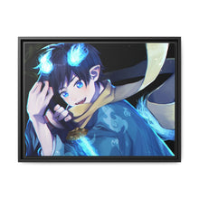 Load image into Gallery viewer, Blue Exorcist Canvas Framed Art Print
