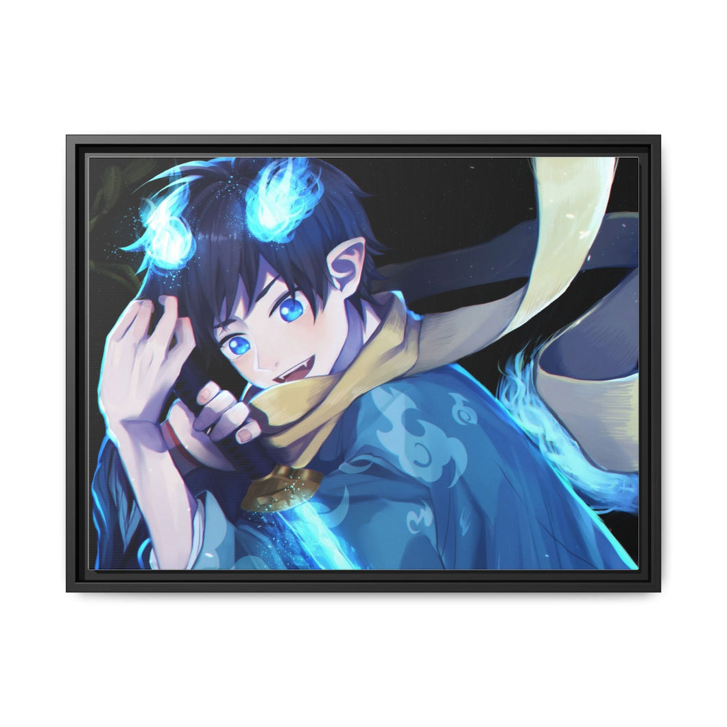 Blue Exorcist Canvas Framed Art Print