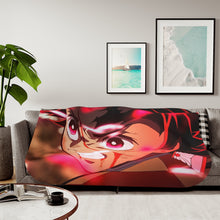 Load image into Gallery viewer, Tanjiro Sherpa Blanket
