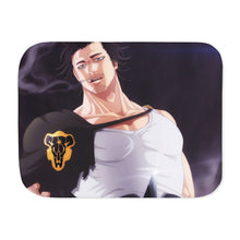 Load image into Gallery viewer, Black Clover Yami Sukehiro Sherpa Blanket
