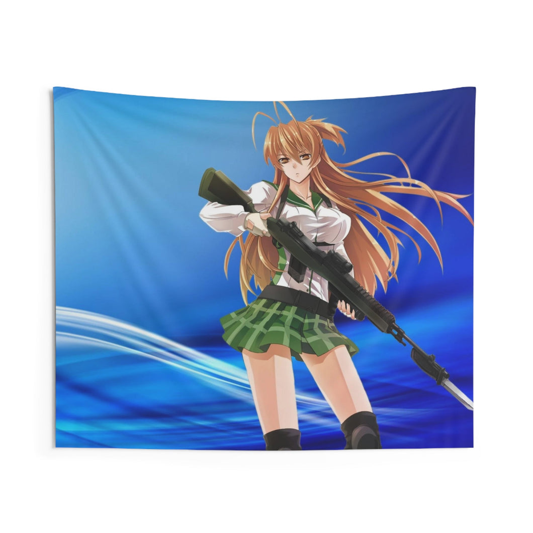 Highschool Of The Dead Indoor Wall Tapestry